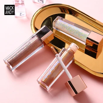 

MACK ANDY glitter eyeshadow cream 4g gold silver flash pigment waterproof long lasting shimmer eyeshadow gel AC094