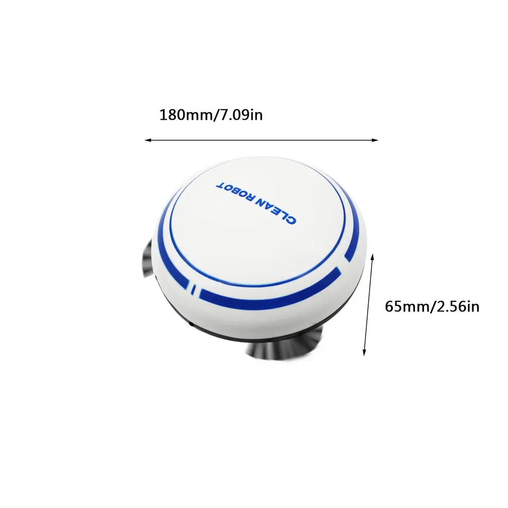 Household Small Size USB Charging Smart Washable Auto Robotic Mop Floor Robot Vacuum Cleaner Cleaning Device