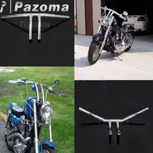 МОТОЦИКЛ хром пользовательские " подъемный руль рукоятка для Harley Bobber Chopper Cafe Racer Sportster Touring