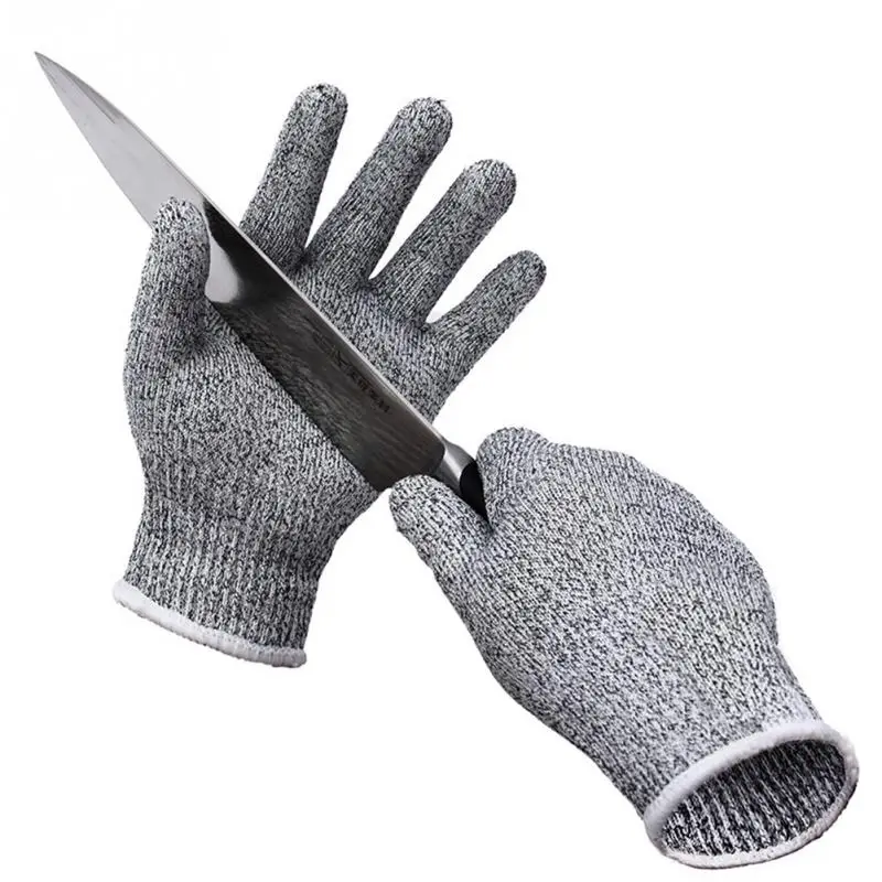 Cut Resistant Gloves with Grip Dots High Performance Level 5 Protection