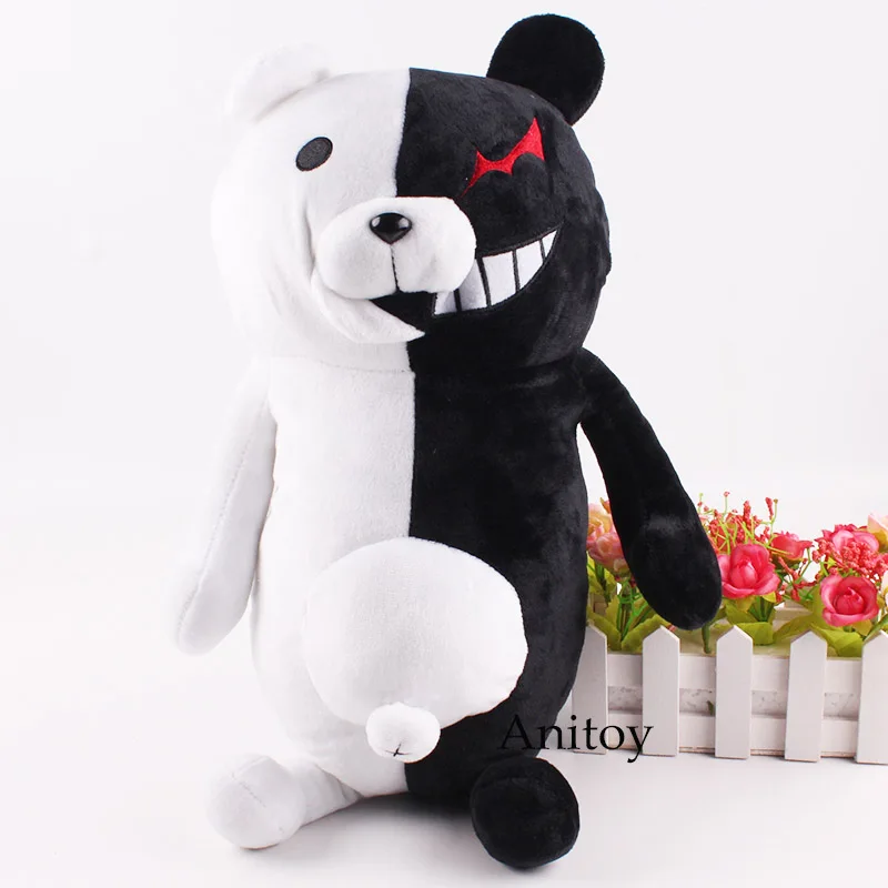 

Anime Kawaii Plush Toy Danganronpa Monokuma Plush Toy Cute Fabric Stuffed Animal Doll Toys for Children 43cm