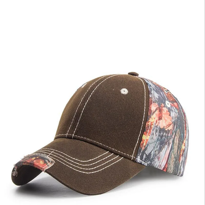 

2017 Snapback 100% quality cotton camouflage baseball cap Men's Women fashion 3D printing hip hop hat Spring Summer Autumn cap