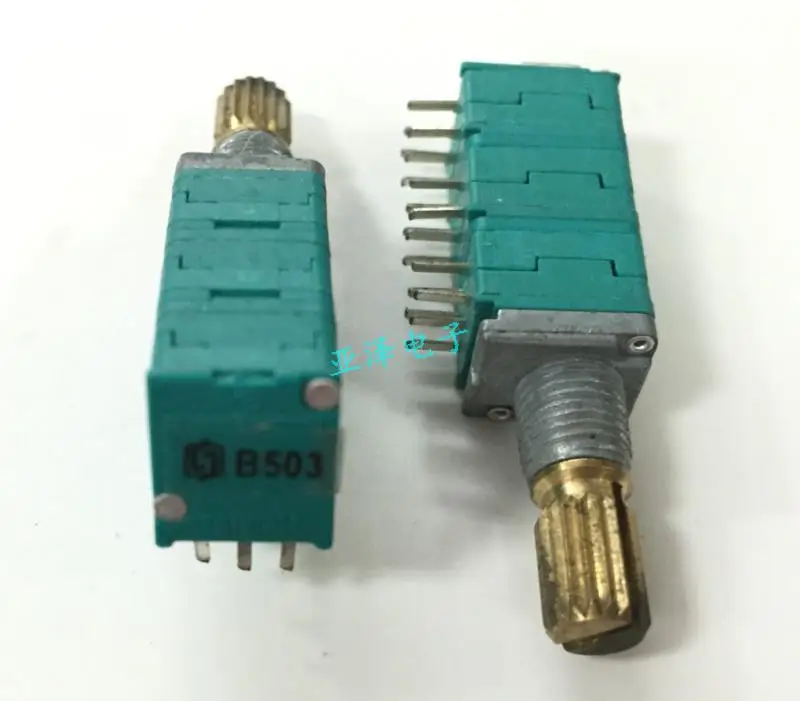 Тайваньский прецизионный потенциометр восходящего типа Wei RK09 2 шт./лот 6 B50K * 5