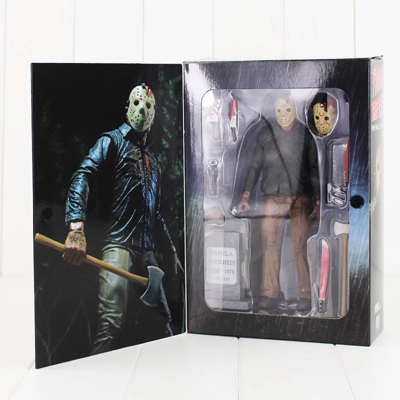 Фигурка Джейсона вурхеса из ПВХ NECA Пятница 13 е последняя глава коллекционная