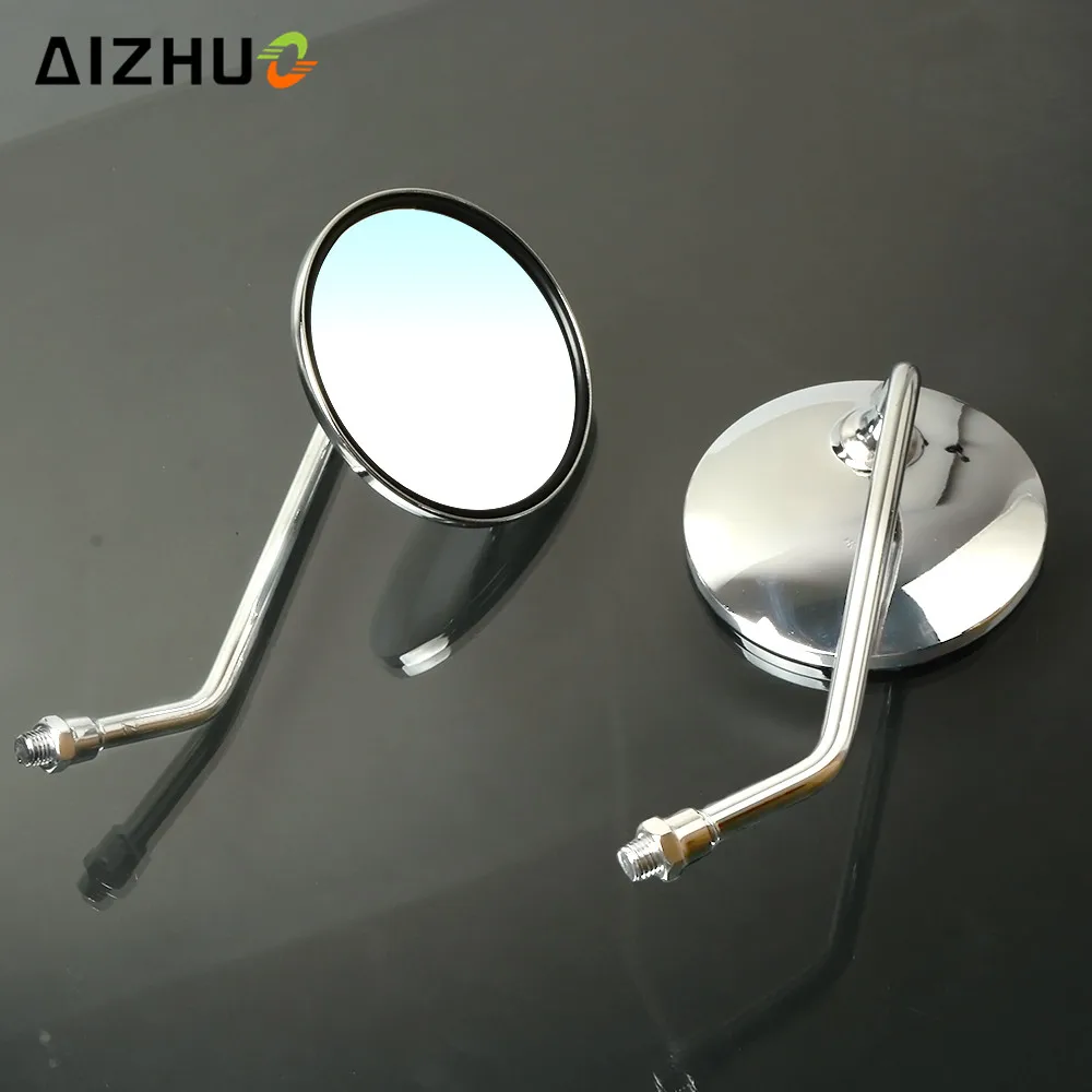 

Moto Side Mirror Motorcycle Rearview Mirrors 8/10 Mm Universal Mirrors For Yamaha MT-09 MT09 MT07 MT03 TRACER FZ8 XJ6 VIRAGO 250