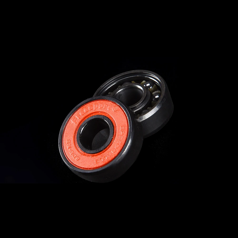 FREESPORT 1 шт. 608 Универсальный гибридный керамический подшипник для скейтборда ролик для скутера подшипники для катания на коньках с керамическими бусинами уплотнительные крышки