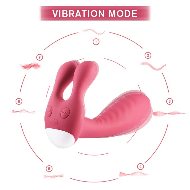 Sextoy Женский Вибратор для точки G кролик беспроводной пульт дистанционного