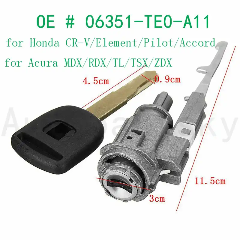 06351 Te0 A11 06351Te0A11 06351Te0 A11 Wyłącznik Zapłonu Blokada Cylindra Dla Honda Cr V Element Pilot Odyssey Dla Acura Mdx Rdx Tsx|Car Key| - Aliexpress