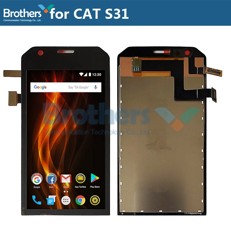 Оригинальный ЖК экран для Cat S31 дисплей в сборе сенсорный дигитайзер замена