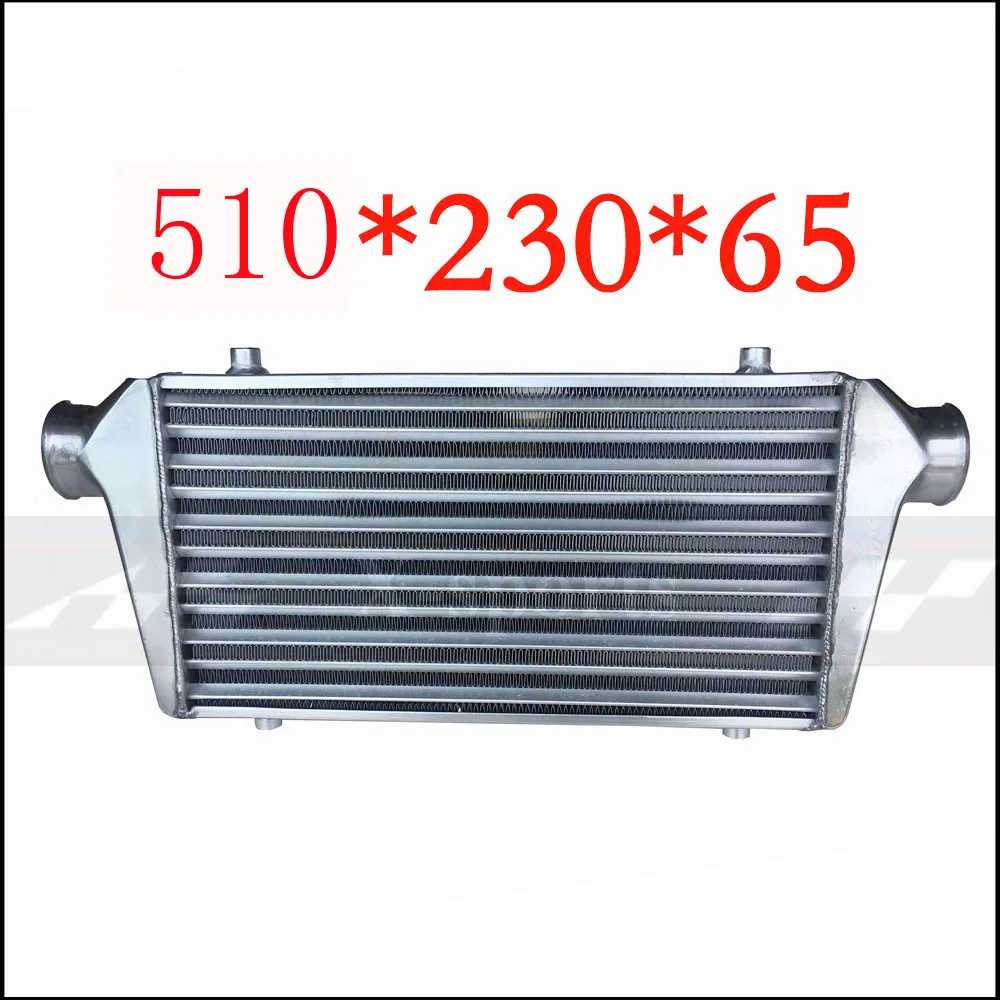 

Car Cooling System Turbo Parts Radiator Intercooler Front Mount Universal High Quality Aluminum Silver Core Body 510*230*65