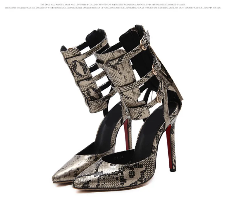 Tip of the toe With a fine serpentine Women Shoes Sandals