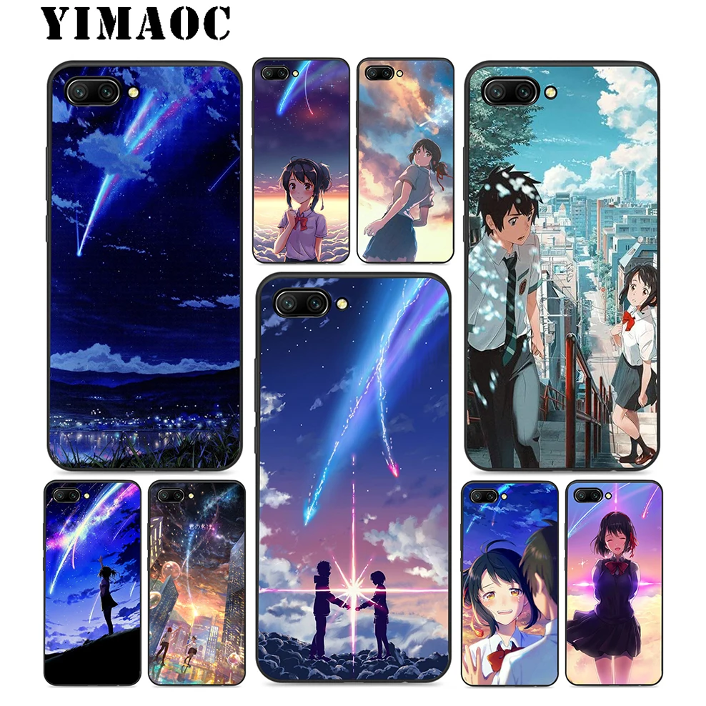 YIMAOC ваше имя Фильм Мягкий силиконовый чехол для huawei Honor mate 10 P20 P10 P9 P8 P Smart Y6 6A 7A 7X 7C