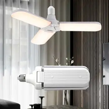 

Foldable Garage Light LED Light Bulb Super Bright Angle Adjustable Home Ceiling Lights ALI88