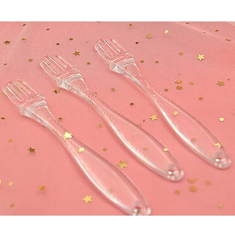 Transparent Crystal Stirring Spoon Clear Fluffy Slime Toys For Lizun Slime DIY Kit Accessories Supplies Clay Mud Stirring Tool Transparent Crystal Stirring Spoon Clear Fluffy Slime Toys For Lizun Slime DIY Kit Accessories Supplies Clay Mud Stirring Tool