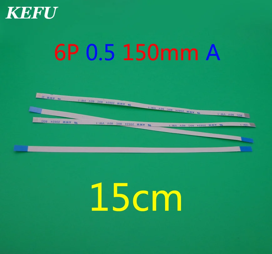 

2pcs/lot switch board Ribbon Flex Cable For ASUS K53S A53S X54 x54h A53 notebook 6pin 6p cable length 150mm 15cm Width 3.5mm