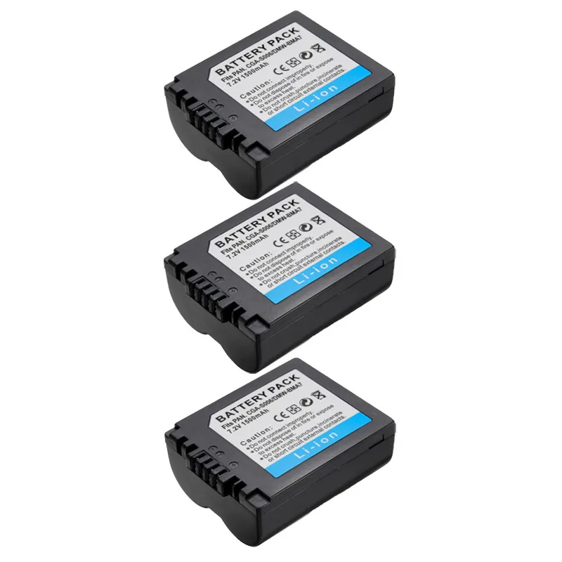 

3x 1500mAh CGA-S006 CGR CGA S006E S006 S006A DMW-BMA7 DMW BMA7 Battery for Panasonic DMC FZ7 FZ8 FZ18 FZ28 FZ30 FZ35 FZ38 FZ50