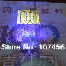 100 шт. 0,5 Вт 8 мм 140 градусов УФ/фиолетовый светодиодный 10000mcd 150mA Большой/широкий угол 8 мм светоизлучающий диод 8 мм соломенная шляпа УФ светодиодный