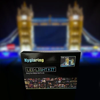 

LED light up kit for 10214 Compatible with 17004 Creator Expert London bridge Model Building (only light included)