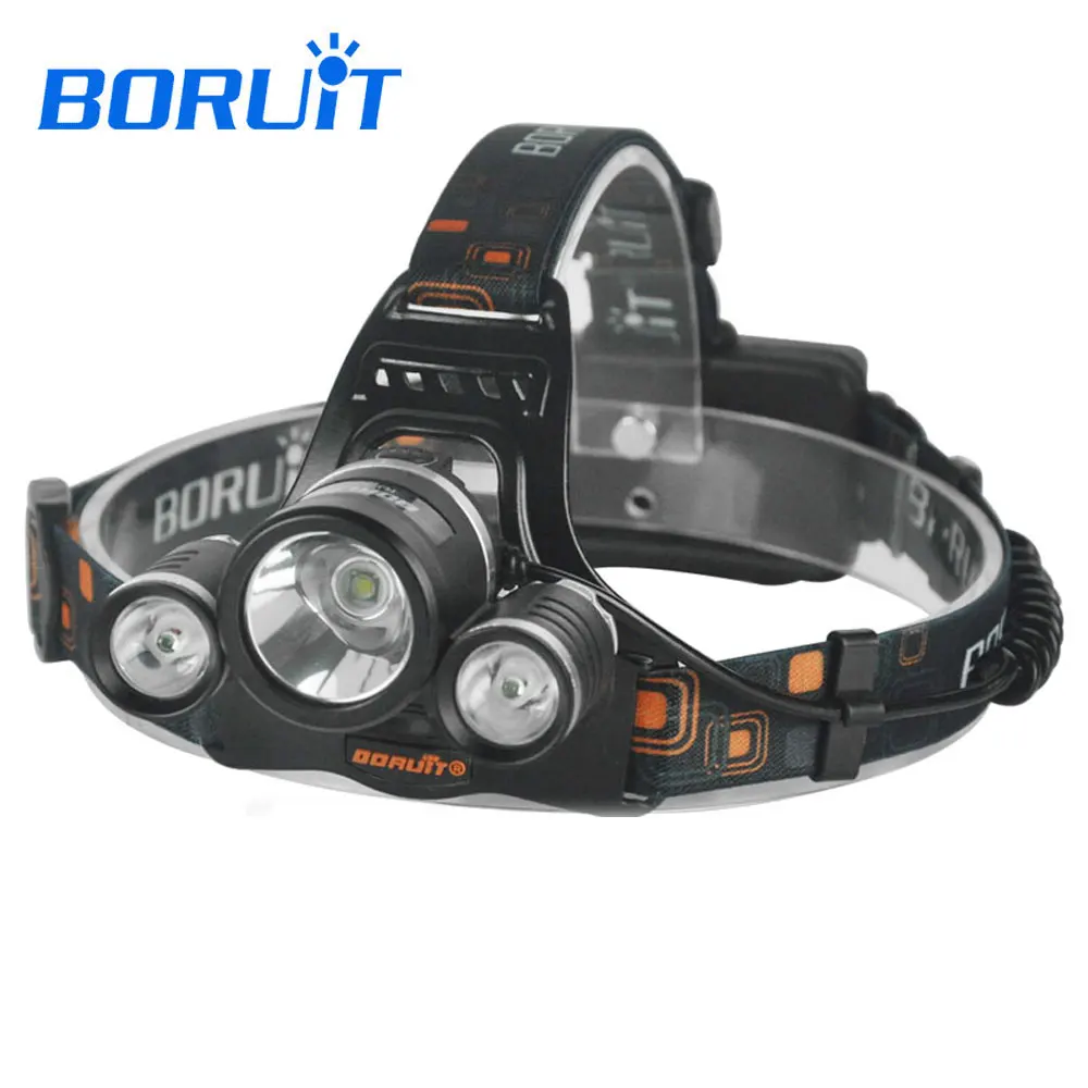 

Boruit Powerful XML T6 LED Rechargeable HeadLamp Headlight Lanterna Flashlight HeadLamps 18650 Battery Headlight For Motorcycle