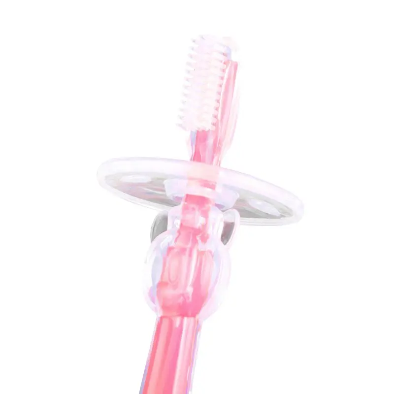 spesifikasi 1 pcs Silicone Anak Pelatihan Sikat Gigi Untuk Anak anak Teether Bayi Bayi Sikat Gigi Bayi Yang Baru Lahir Sikat Alat