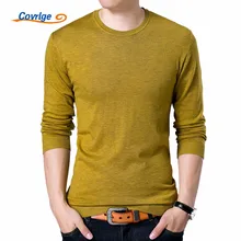 Covrlge Fashion Solid Men s Sweater 2017 Autumn New O neck Black Sweater Mens Jumpers Male