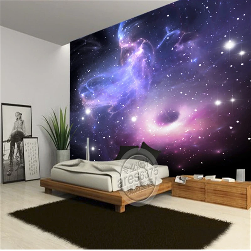 Online kaufen groÃhandel decke tapete galaxy aus china decke ...