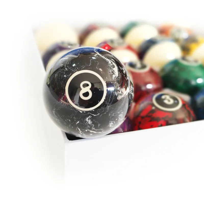 Excellent Billiard Balls Smooth Durable Professional Unique Ink Ball Jelly Ball Billiards Accessories