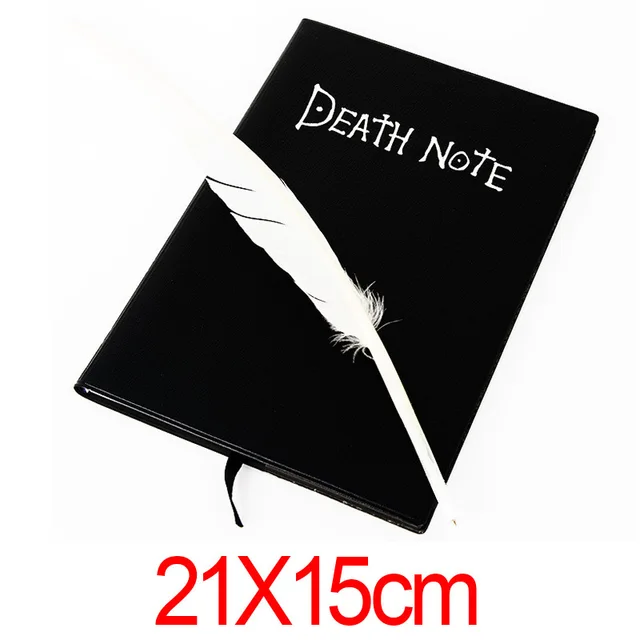 Death Note Book Cute Fashion Anime Theme Notebook School Diary Journal Planner Agenda 20.5cm*14.5cm Large Capacity Padfolio 3