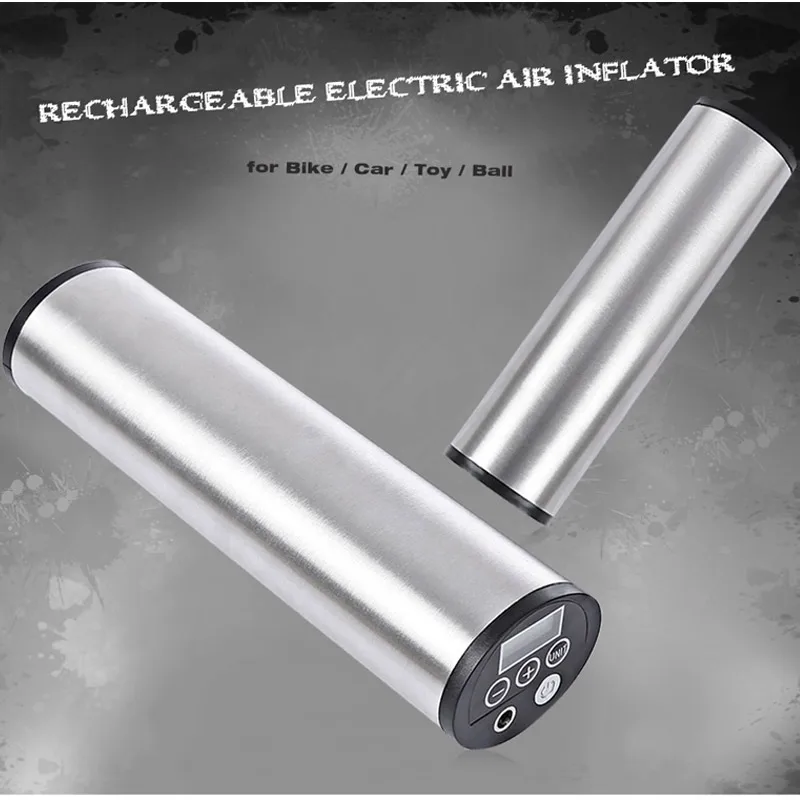 

150 PSI Smart Portable Rechargeable Electric Air Inflator with Digital Display Tire Pressure for Bike Car Toy Ball Bicycle Tool