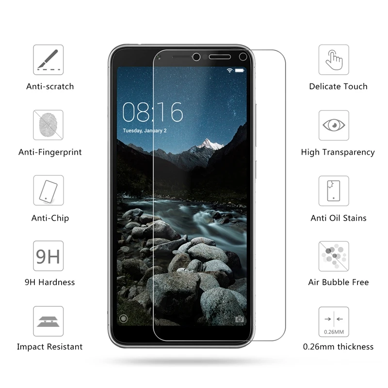9H закаленное стекло для Xiaomi Redmi 6 6A 5 Plus 5A 4A 3s 3 Pro Защитная пленка для экрана на Redmi Note 4X Note 5 3 Pro