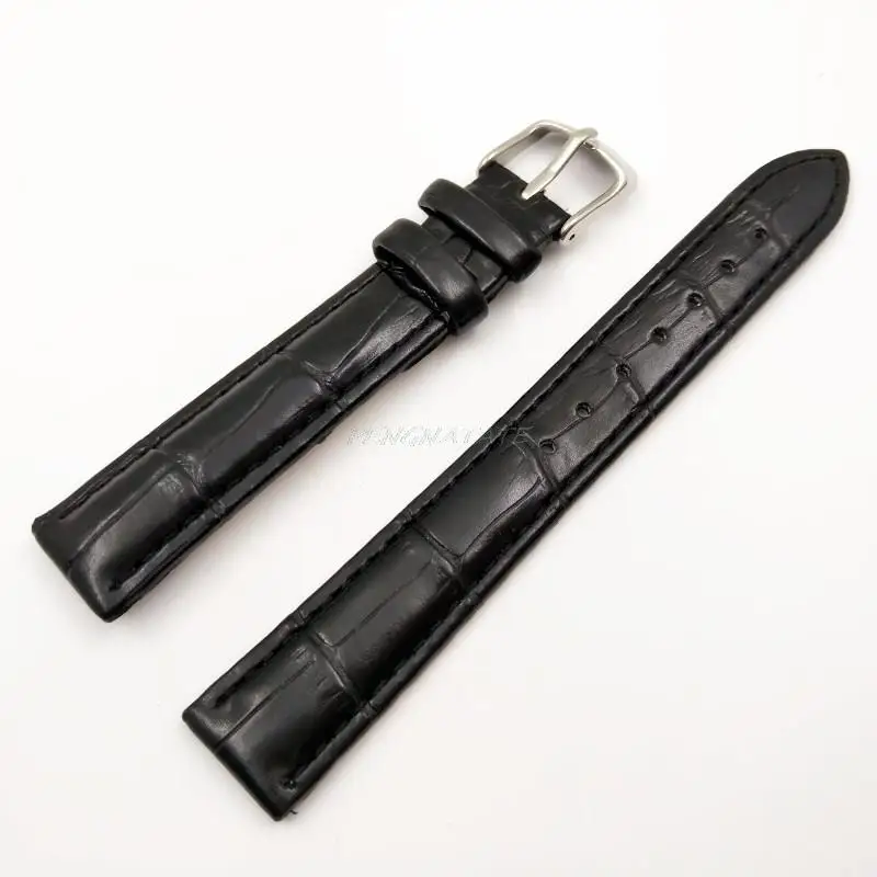 Ремешок кожаный для женских наручных часов 16 мм 4 цвета|leather watch band|replacement leather band16mm