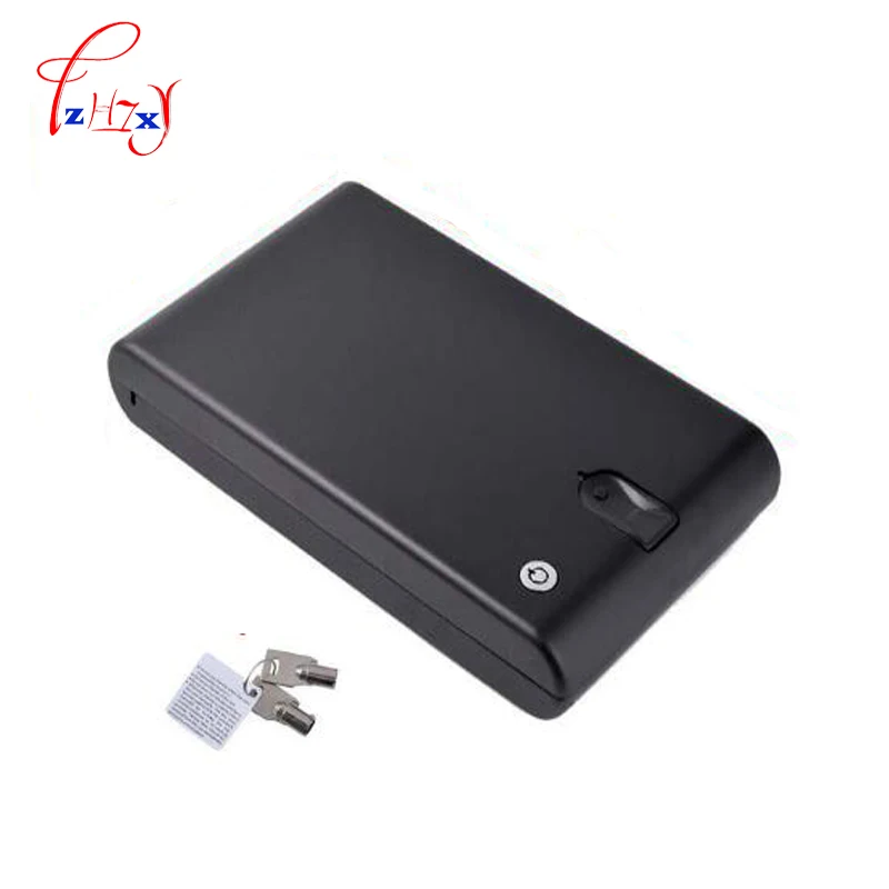 Fingerprint Safe Box Security Fingerprint and Key Lock 2 in 1 Valuables