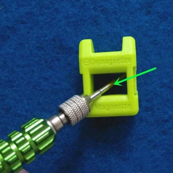 

2 in 1 Fast Screwdriver Magnetizer Mini Magnetizer Demagnetizer Tool Screwdriver Stainless Steel Magnetizer
