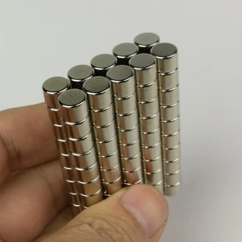 

20pcs 6mmx4mm Imanes Neodymium Magnet Disc Permanent N35 NdFeB Small Round Super Powerful Strong Magnetic Magnets Fridge Sticker