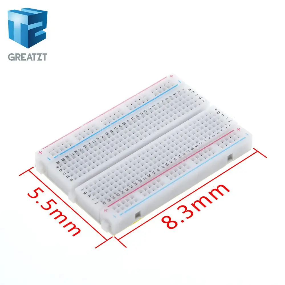 Protoboard Test 5.5CM 400 Board Breadboard Consumer Electronics PCB Test Board