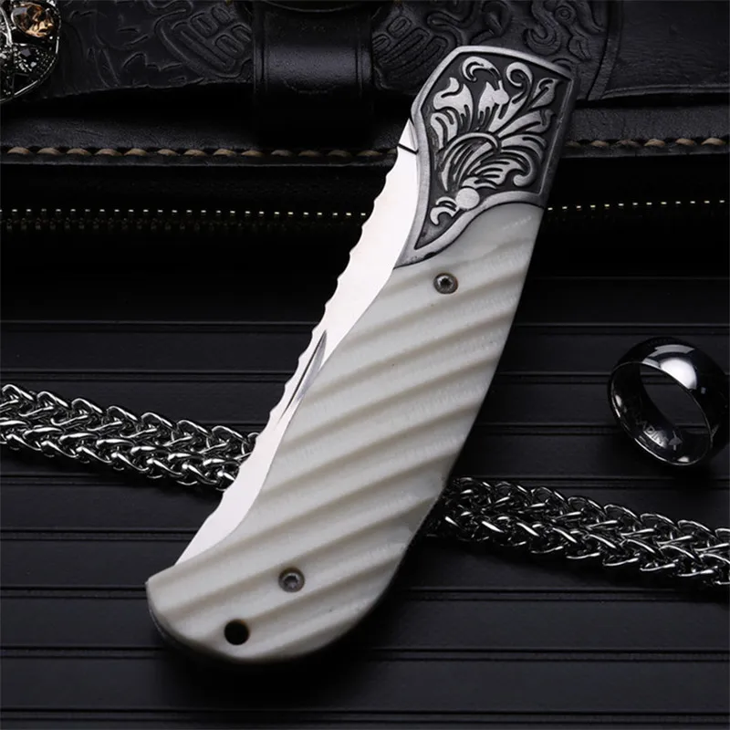 Stenzhorn 2017 Free Shipping High Quality Outdoor Folding Knife Self-defense Wilderness Survival With Hardness Wild Fruit Yakeli