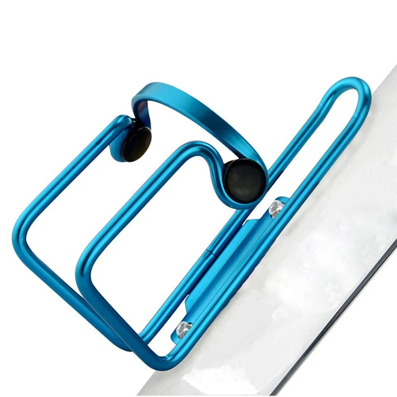 Top Aluminum Alloy Bike Bicycle Cycling Drink Water Bottle Rack Holder Cages Bracket Sports Bike Bicycle Light Accessories WS&40 3