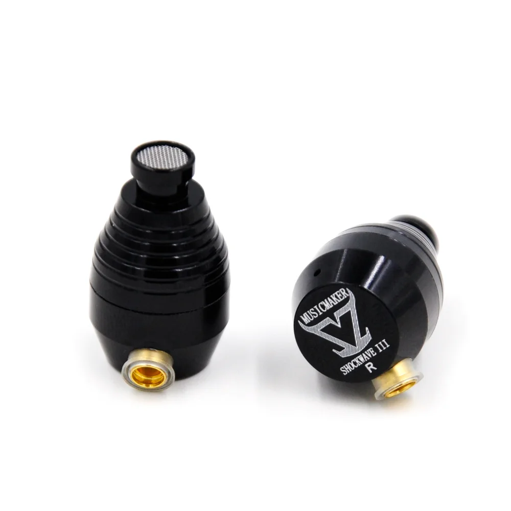 

AK New Arrived MusicMaker Shockwave III 11mmDD And High-frequency 4BA Hybrid 5 unit In Ear Earphone Better Than K3/846/ie800
