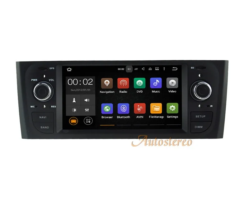 Flash Deal Android 9 Car GPS Navigation autostereo car For FIAT old Punto 2005-2009 Linea 2007-2011 multimedia radio tape recorder NO DVD 3