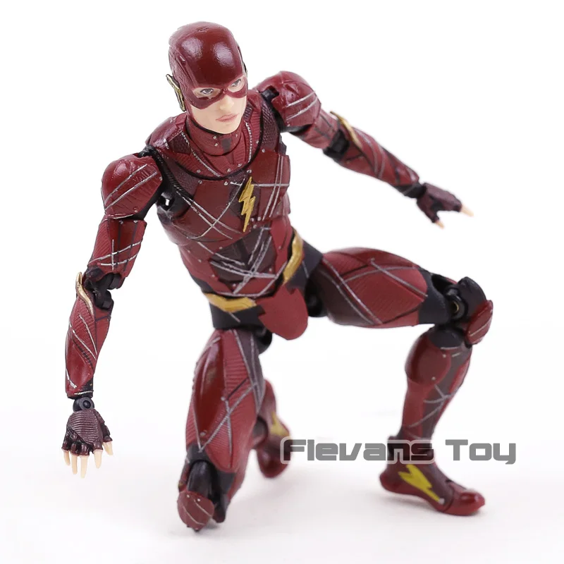 

6" Mafex NO. 058 DC Comics Justice League The Flash PVC Action Figure New In Box