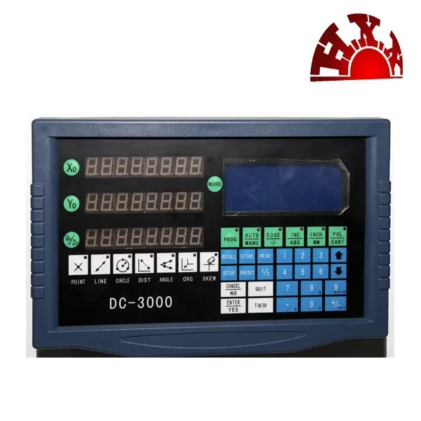 

Optical profile projector DC3000 DRO digital readout with 2pcs linear scale 1um resolution