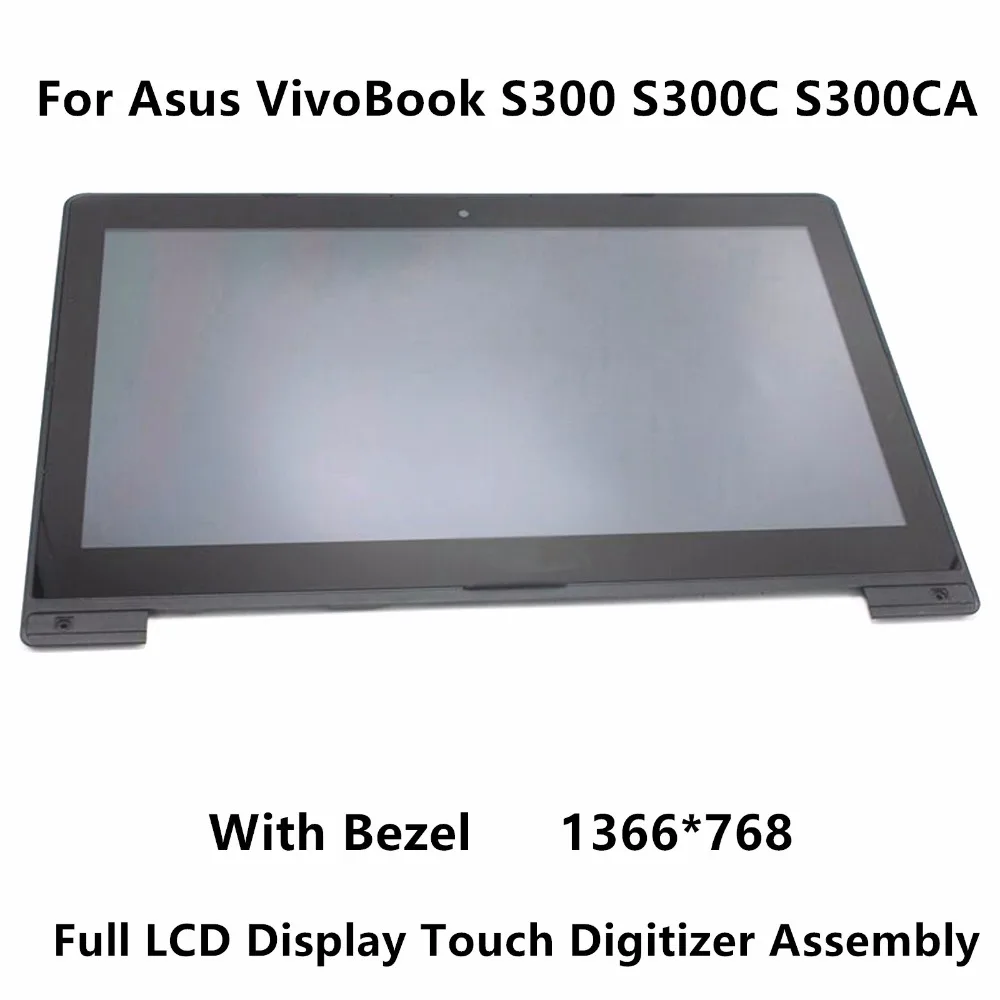 Asus Vivobook S300 S300CA 13.3/" Black Digitizer Touch Screen Glass /& Bezel New