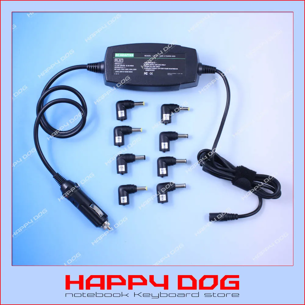 90W Auto Universal adapter Automatic Identification Car Charger laptop