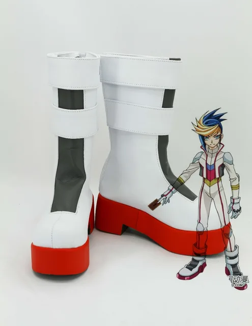 Yu-Gi-Oh! ARC-V HUGO Cosplay Shoes Boots Custom Made Yu-Gi-Oh! ARC-V HUGO Cosplay Shoes Boots Custom Made