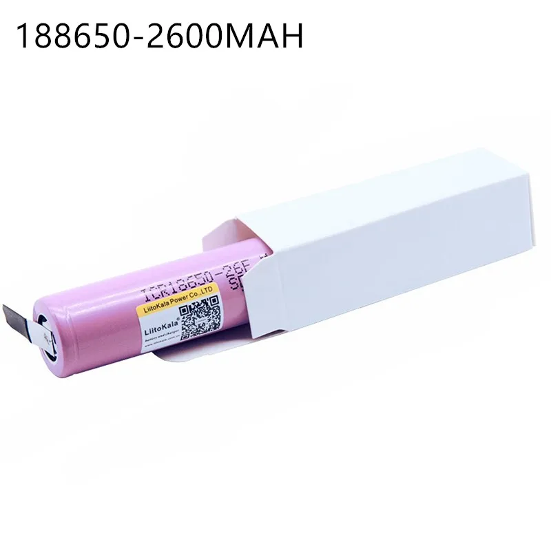 Liitokala 18650 2600 mAh ICR18650-26FM литий-ионная батарея 3,7 V аккумуляторная батарея