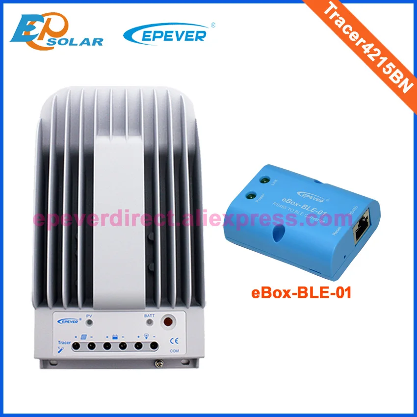 

solar panel charger regulator controller mppt 40A Tracer4215BN with BLE function box 12v 24v