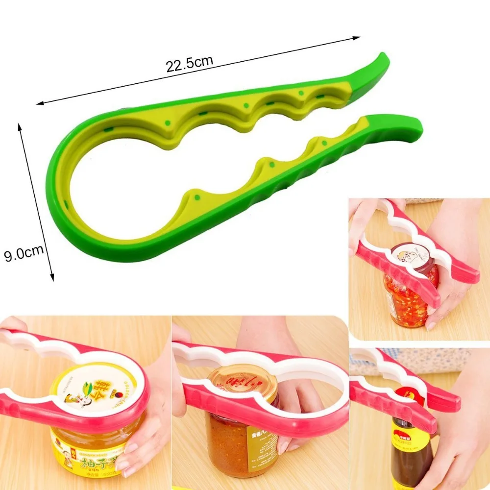 

Four-in-one bottle opener Creative multi-function can opener Anti-slip utility twisting machine
