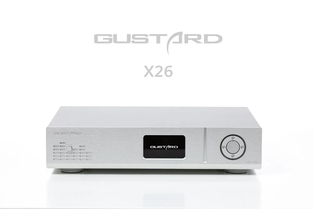 

GUSTARD DAC-X26 DAC Balanced Decoder es9038pro dac DSP PLL Native PCM768K DSD512 SPDIF AES DOP Decoder