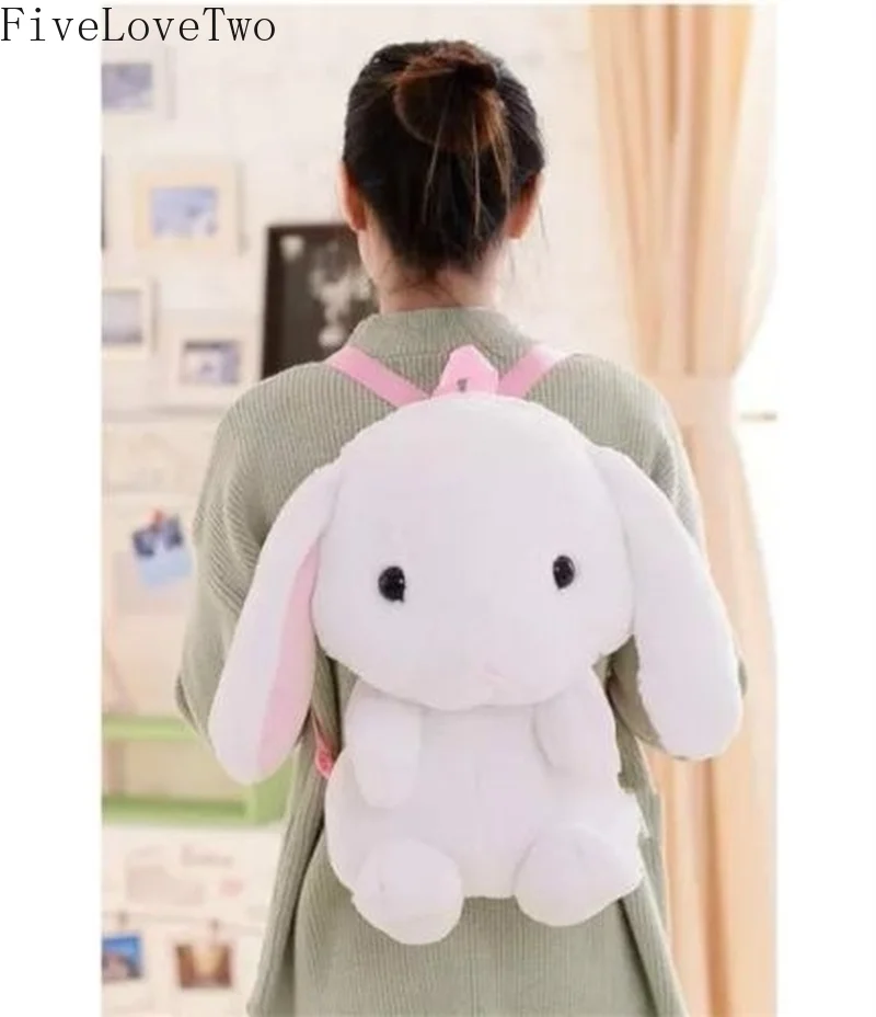 

FiveLoveTwo Kid's Bunny Kawaii Lolita Rabbit Backpack Women Shoulder Bag Bookbag
