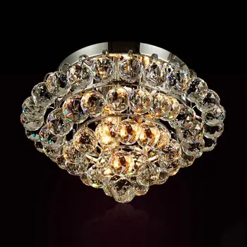 

Modern Crystal Dining Room Ceiling lamp Grape cluster Shape Study Room Ceiling light Bedroom dining room Restaurant Ceiling Lamp